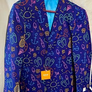 OppoSuits Colorful Nautical Men's Blazer